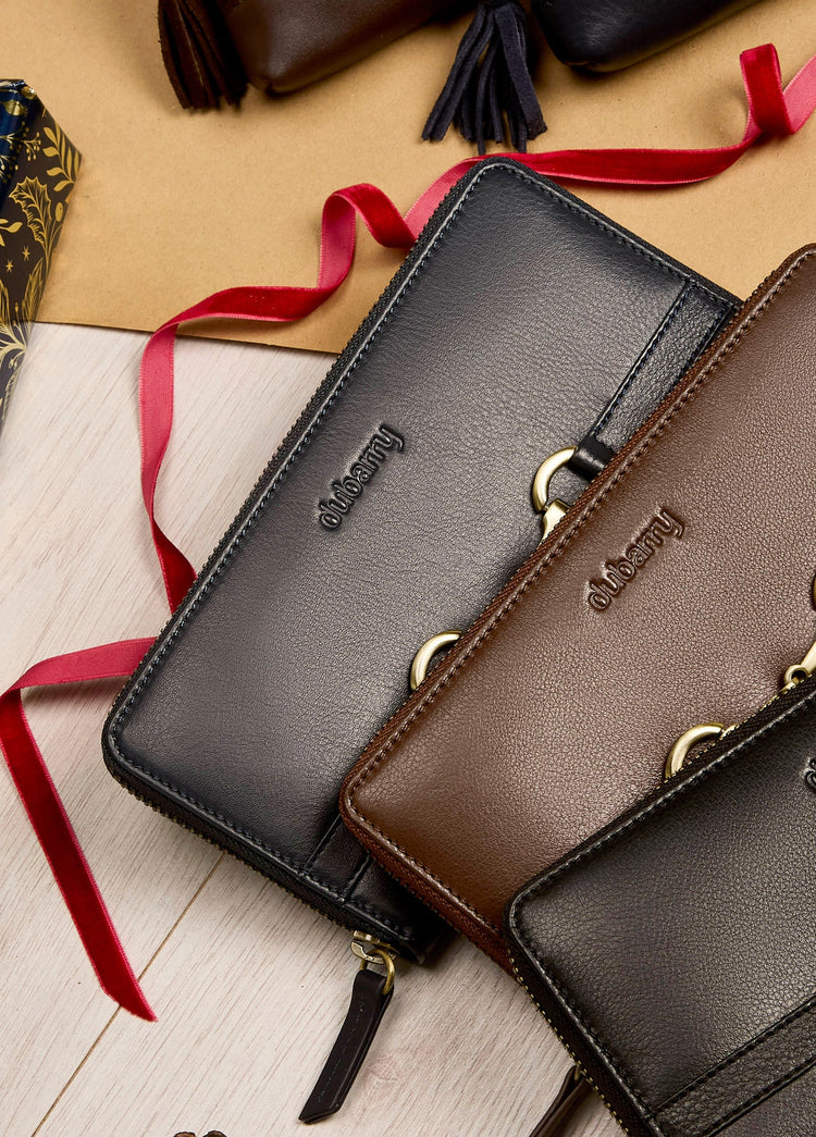 Killucan Leren Portemonnee - Navy