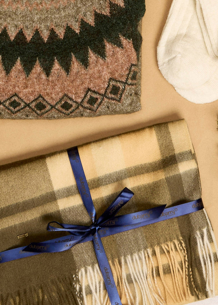 Kinvara Royale Sjaal 170cm - Dusky Green